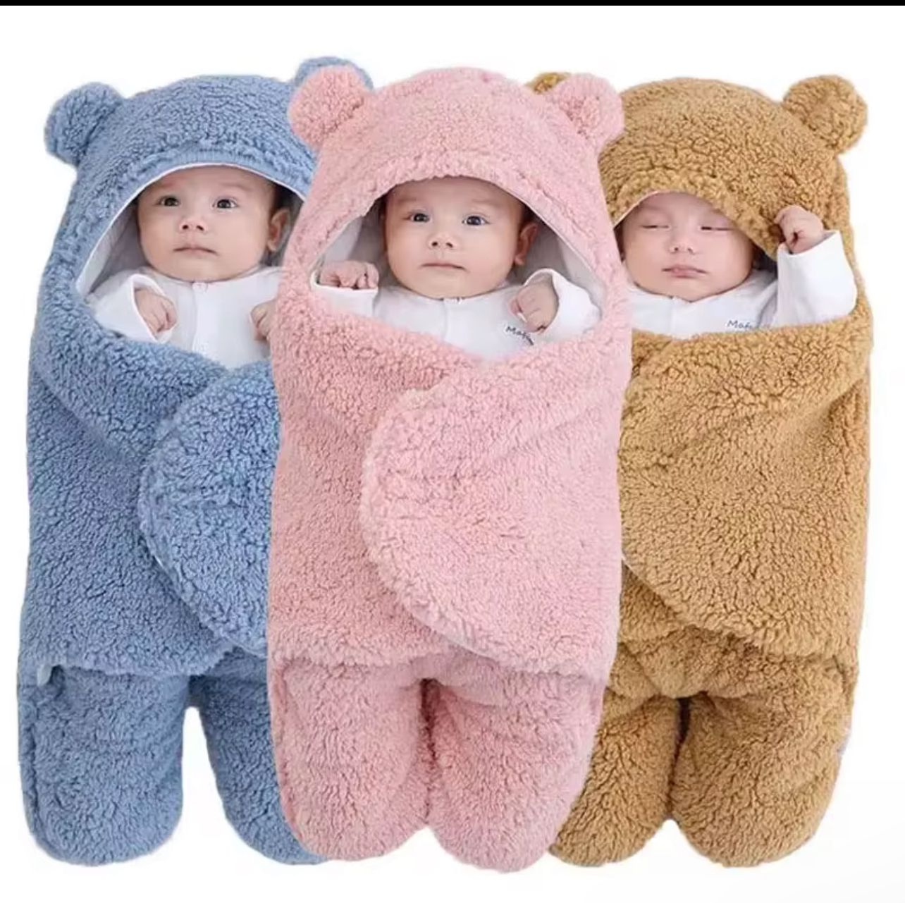 Cozy Winter Blanket & Newborn Swaddle